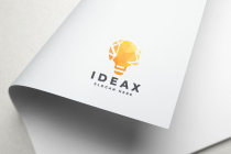 Ideax Polygonal Lightbulb Logo Screenshot 2
